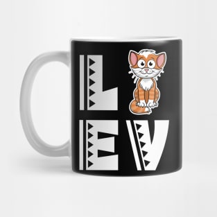 Cute love bobcat t shirt funny bobcat lover gifts for kids Mug